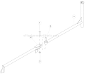 Part Location Diagram of 75718-12 Bear Cat Weldment, Hose Support